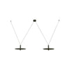 Suspension ZAMBELIS 14W DESIGN Noir Mat 23227