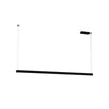 Suspension ZAMBELIS 152cm 32W Dimmable DESIGN Noir Sable 2556