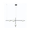 Suspension ZAMBELIS 19W Dimmable DESIGN Noir Mat 20131