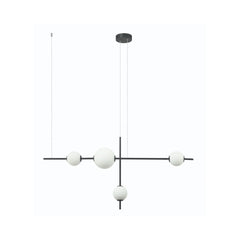 Suspension ZAMBELIS 19W Dimmable DESIGN Noir Mat 20131