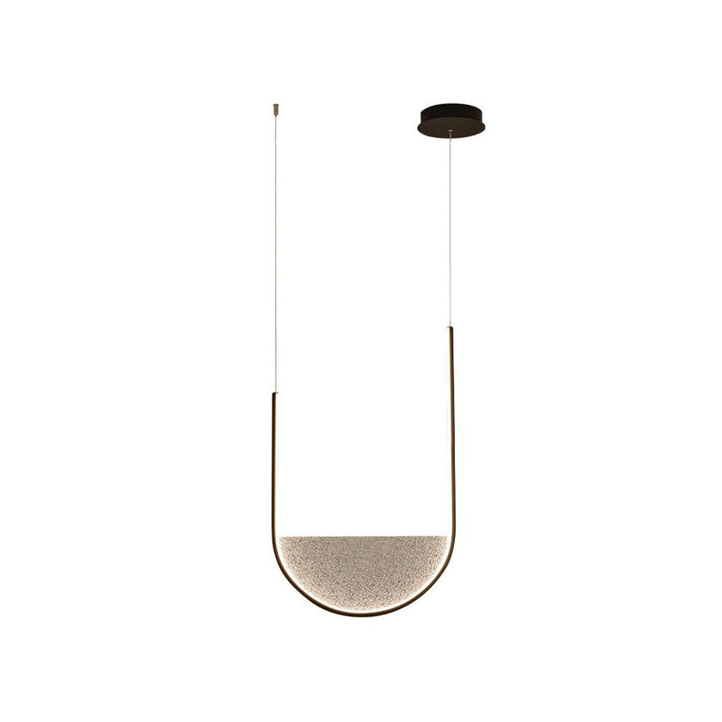 Suspension ZAMBELIS 20W Dimmable DESIGN Noir Mat 23166
