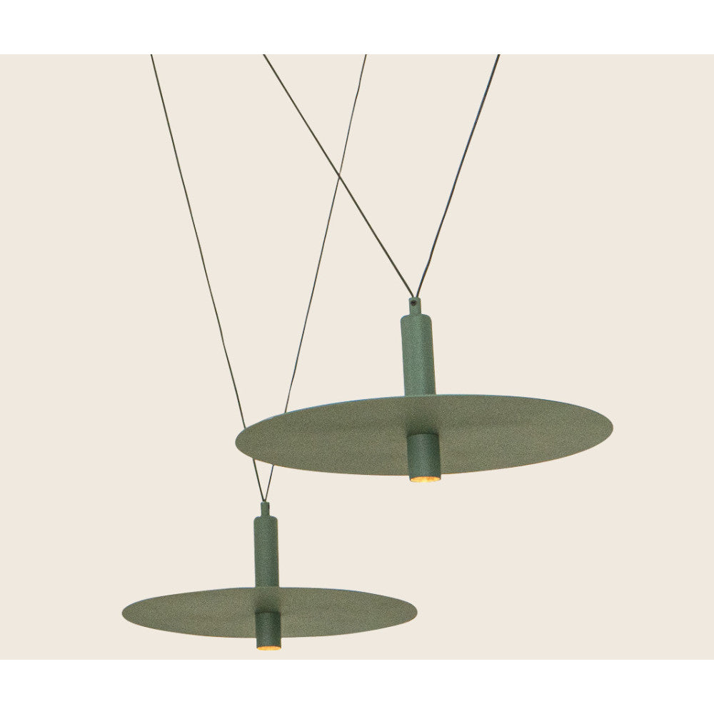 Suspension ZAMBELIS 21W DESIGN Vert 23230