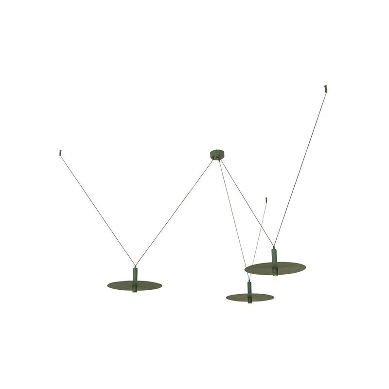 Suspension ZAMBELIS 21W DESIGN Vert 23230