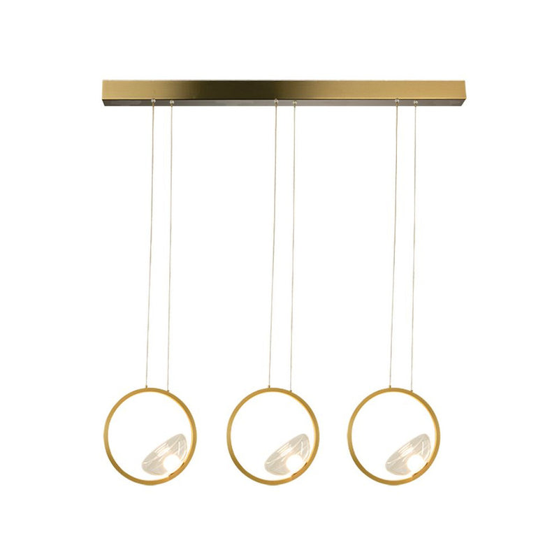 Suspension ZAMBELIS 21W Dimmable DESIGN Dore Mat 23029