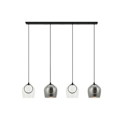 Suspension ZAMBELIS 22W DESIGN Noir Fume et Noir Mat 23082