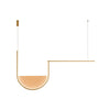 Suspension ZAMBELIS 35W Dimmable DESIGN Or Mat 23171