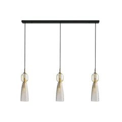 Suspension ZAMBELIS 3xE14 DESIGN Dore Sans Source 23009