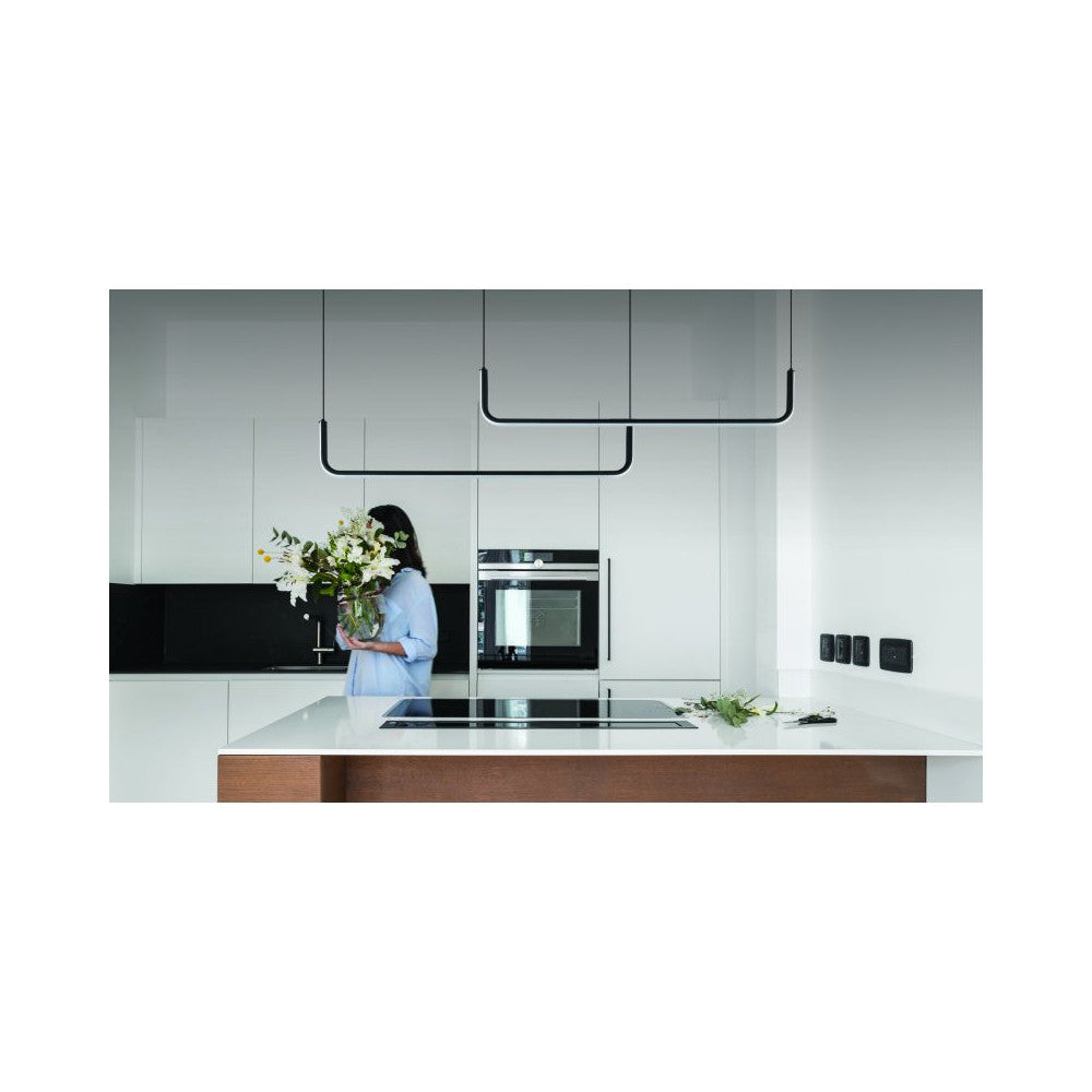 Suspension ZAMBELIS 40W Dimmable DESIGN Noir Mat 22010