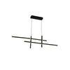 Suspension ZAMBELIS 47W Dimmable DESIGN Noir Sable 22023