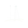 Suspension ZAMBELIS 41W Dimmable DESIGN Blanc Mat 20129