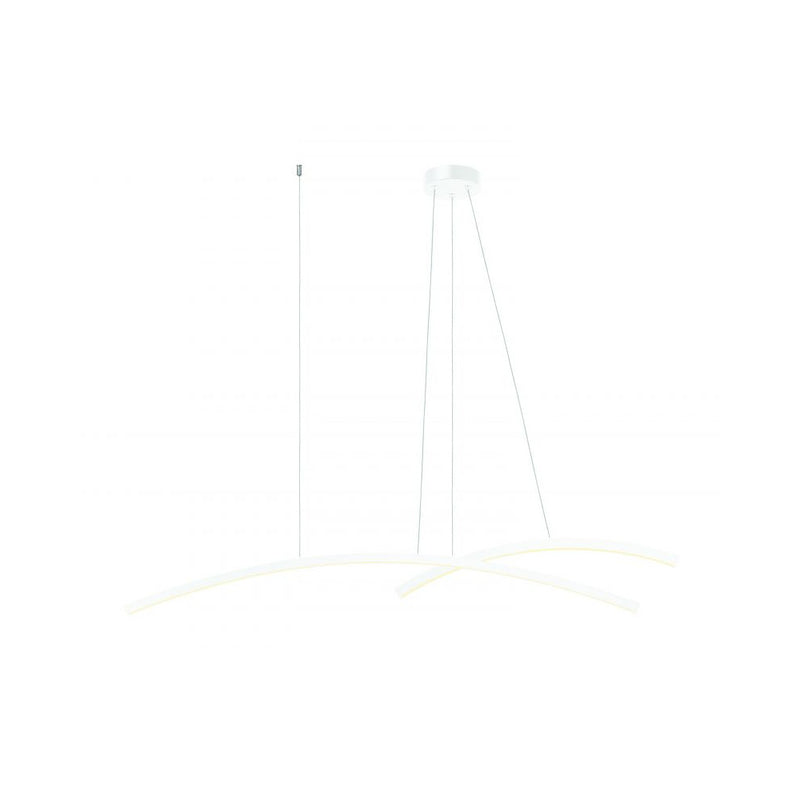 Suspension ZAMBELIS 41W Dimmable DESIGN Blanc Mat 20129