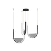 Suspension ZAMBELIS 54W Dimmable DESIGN Noir Mat 23168