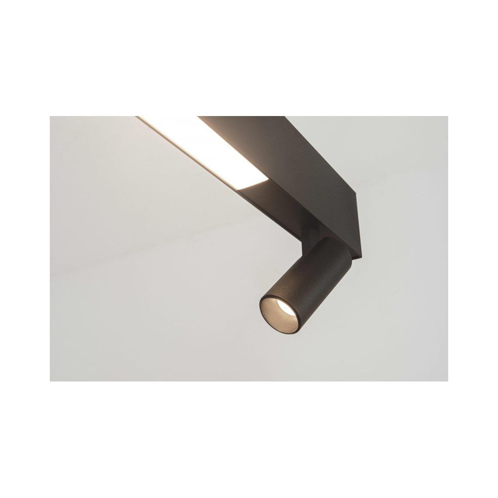 Suspension ZAMBELIS 7+32W DESIGN Noir Sable 23254