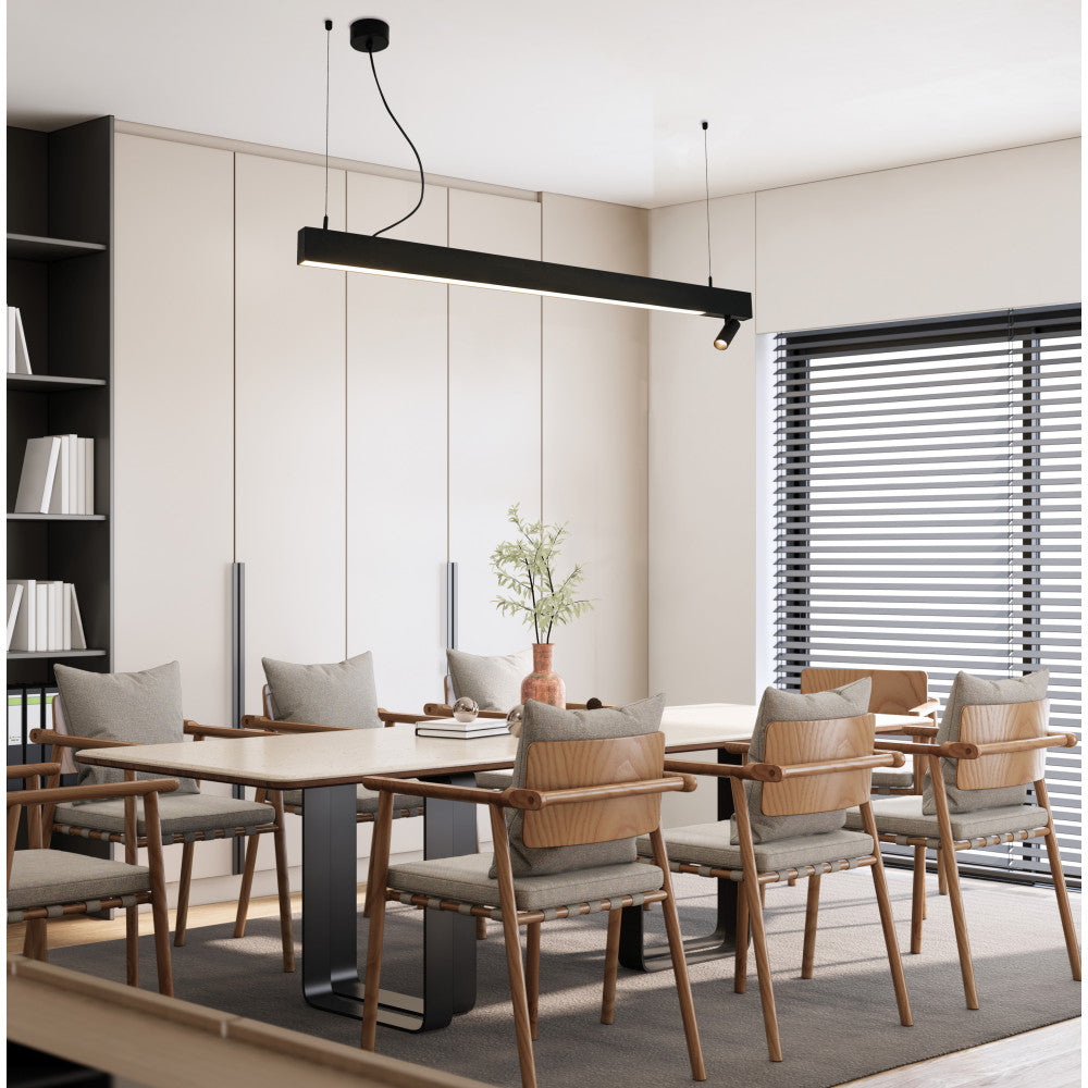 Suspension ZAMBELIS 7+32W DESIGN Noir Sable 23254