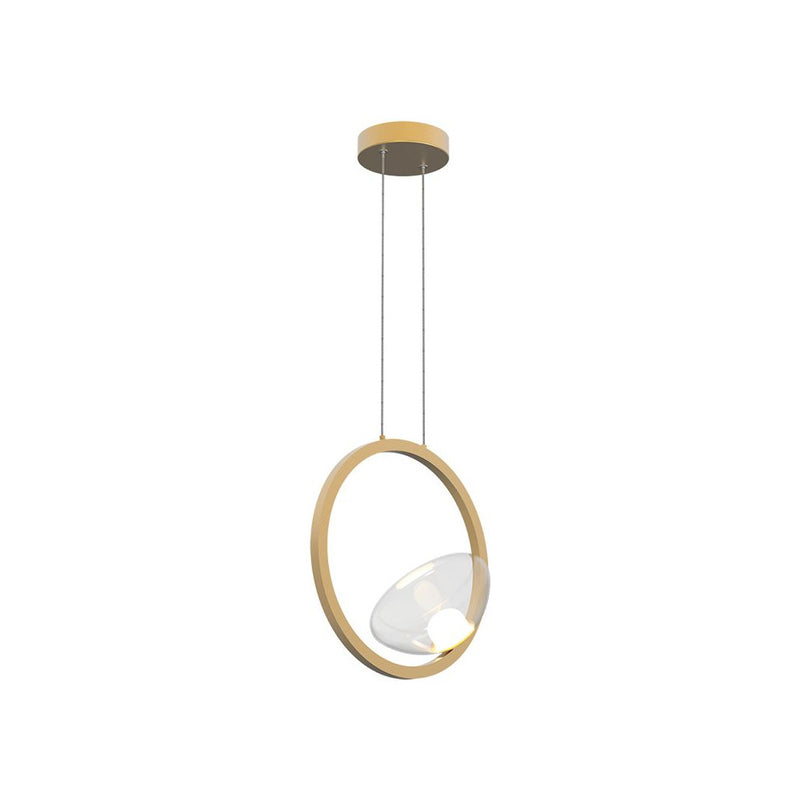Suspension ZAMBELIS 7W Dimmable DESIGN Dore Mat 23028