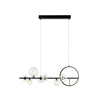 Suspension ZAMBELIS 14W + 7xG9 DESIGN Noir Sable Sans Source 22063