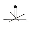Suspension ZAMBELIS D1020 47W DESIGN Noir Mat 1947