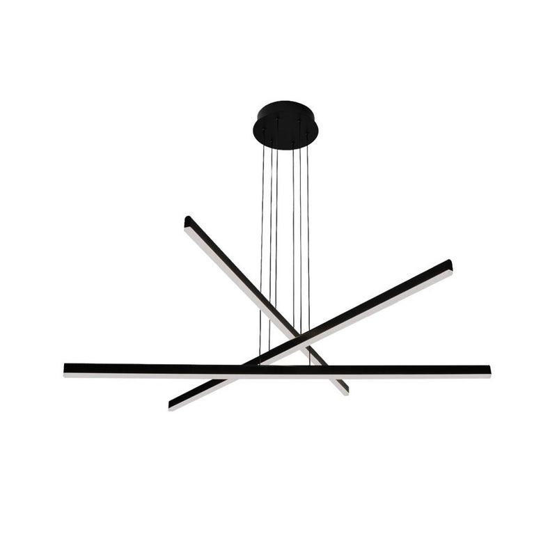Suspension ZAMBELIS D1020 47W DESIGN Noir Mat 1947
