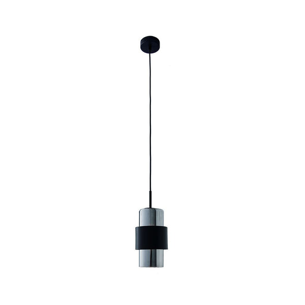 Suspension ZAMBELIS D130 E27 DESIGN Noir Mat Sans Source