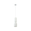 Suspension ZAMBELIS D150 E27 DESIGN Blanc Sans Source 2595