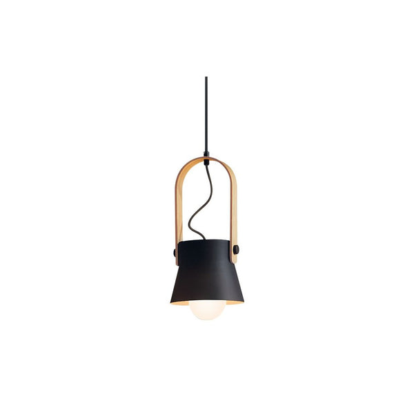 Suspension ZAMBELIS D160 E27 DESIGN Noir Mat Sans Source 18192