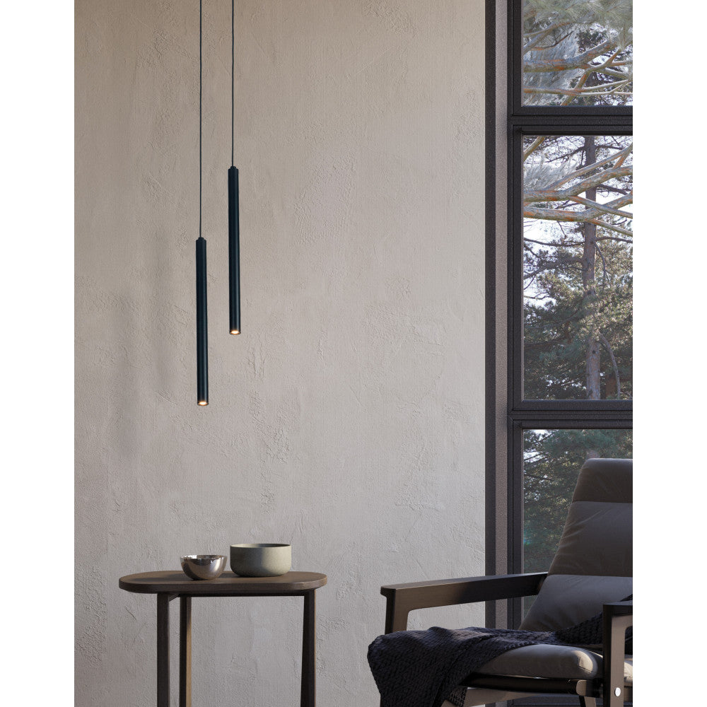 Suspension ZAMBELIS D18 3W DESIGN Noir Mat 17009