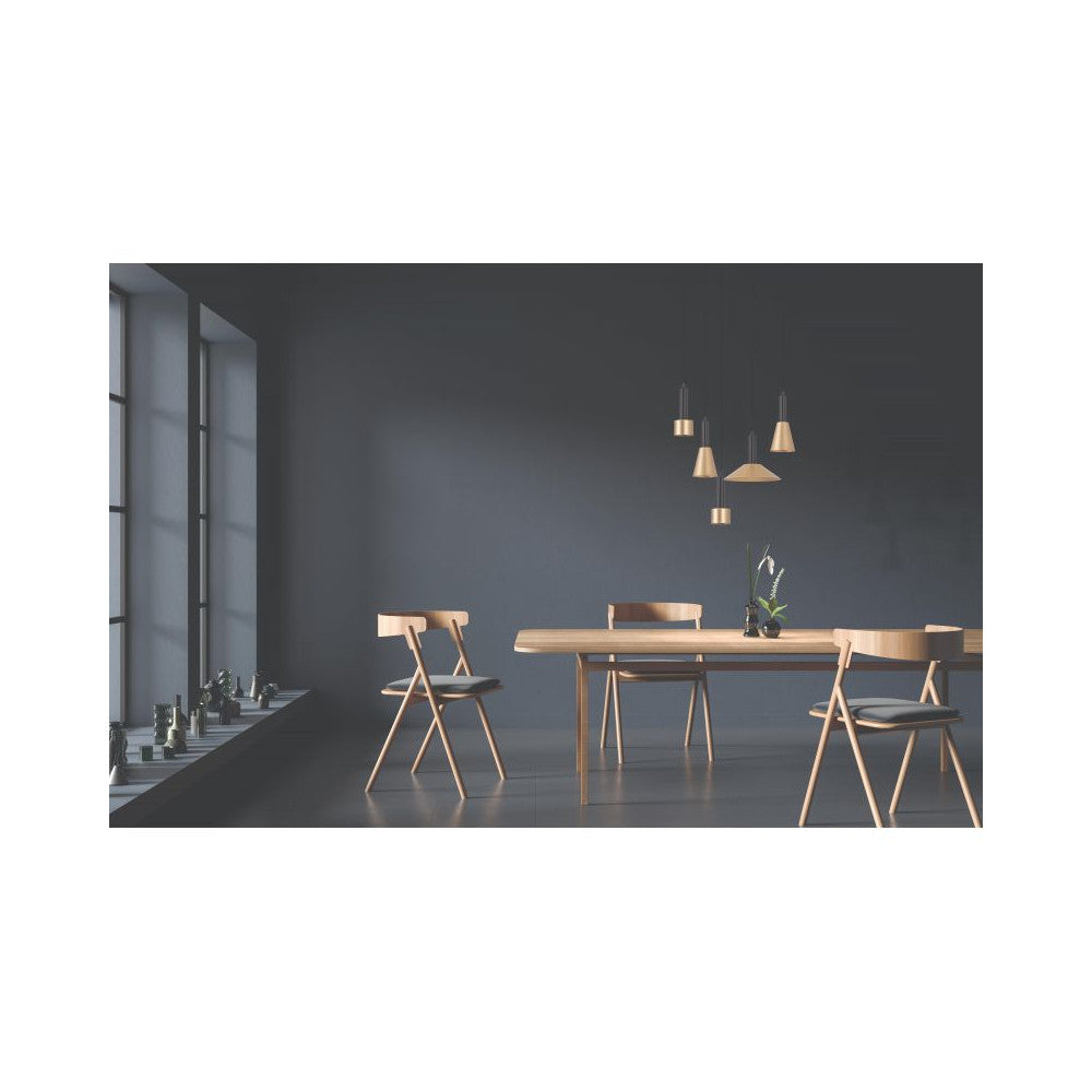 Suspension ZAMBELIS D225 7W DESIGN Noir Sable 22183
