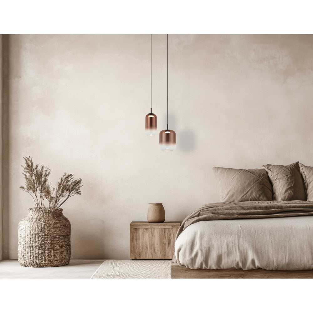 Suspension ZAMBELIS D230 12W DESIGN Cuivre 23216