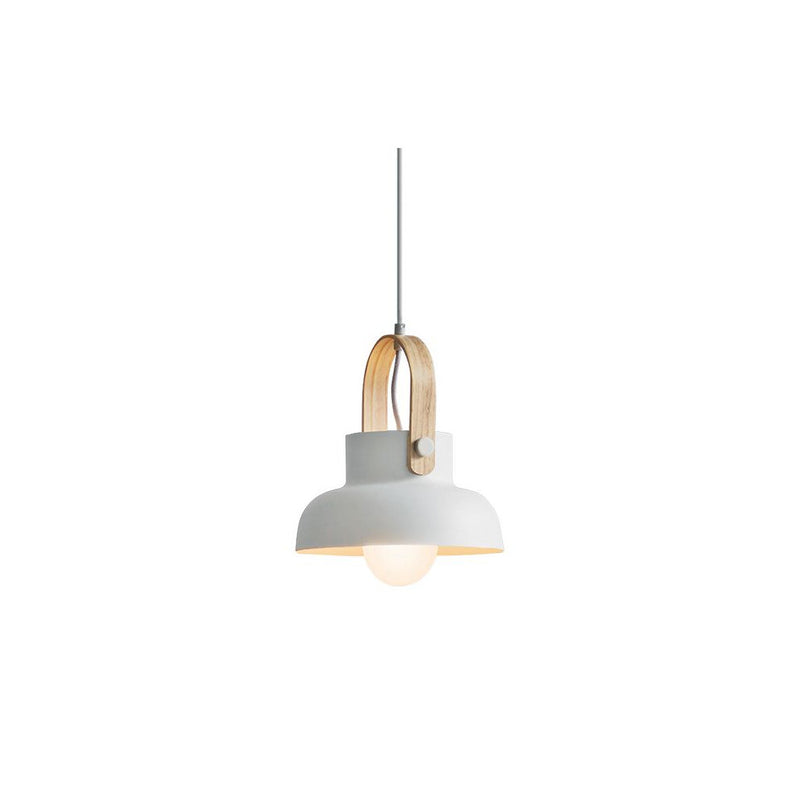 Suspension ZAMBELIS D235 E27 DESIGN Blanc Mat Sans Source 18190