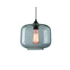 Suspension ZAMBELIS D240 E27 DESIGN Gris fume Sans Source 14102