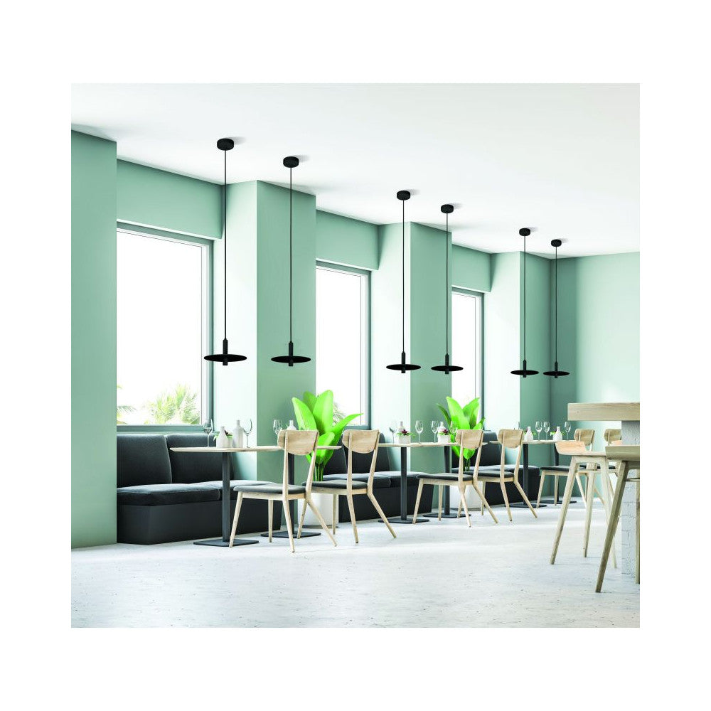 Suspension ZAMBELIS D260 7W DESIGN Noir Sable 18139-B