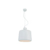 Suspension ZAMBELIS D280 E27 DESIGN Blanc Mat Sans Source 22216
