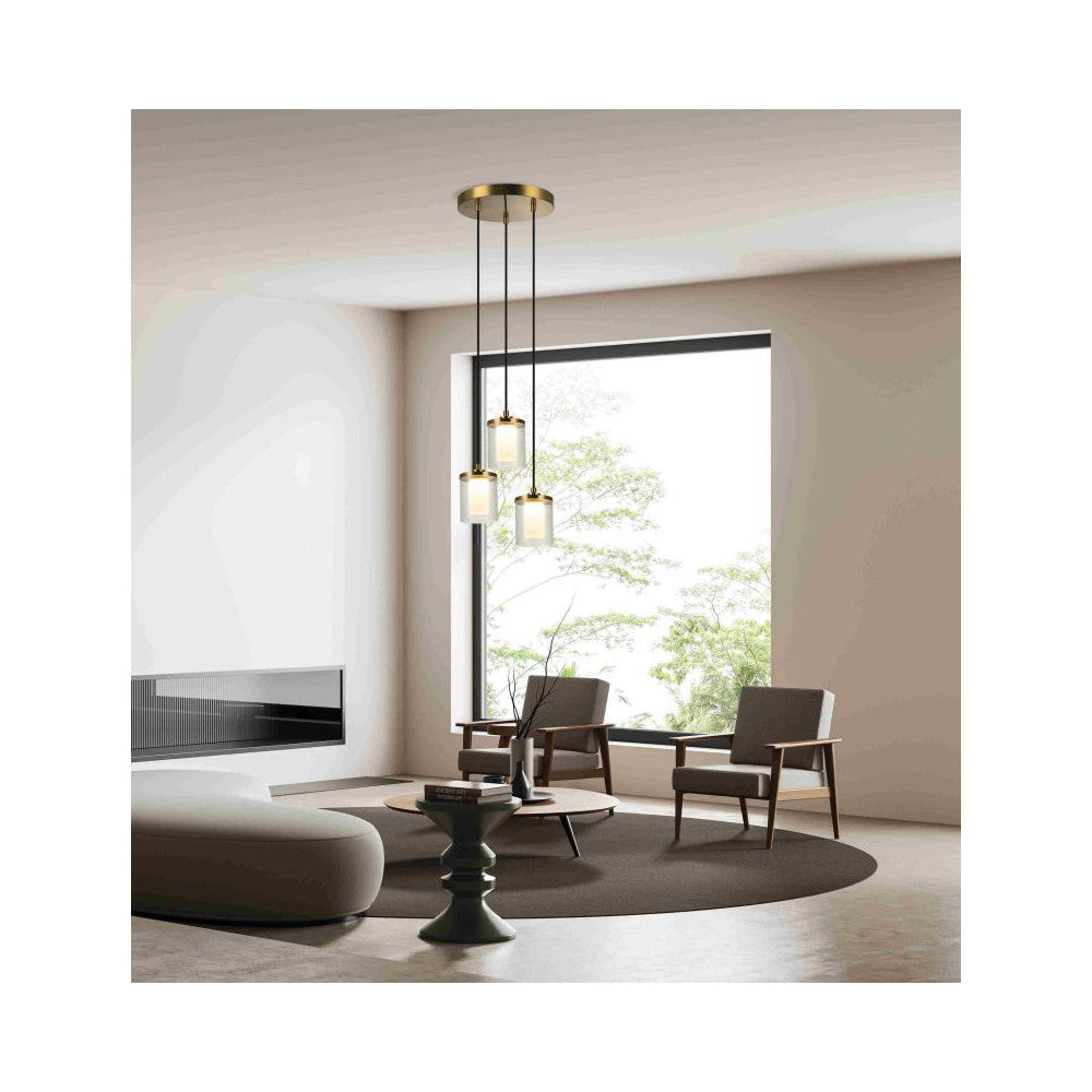 Suspension ZAMBELIS D300 20W Dimmable DESIGN Dore 23021