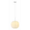 Suspension ZAMBELIS D300 E27 DESIGN Blanc Mat Sans Source 20125