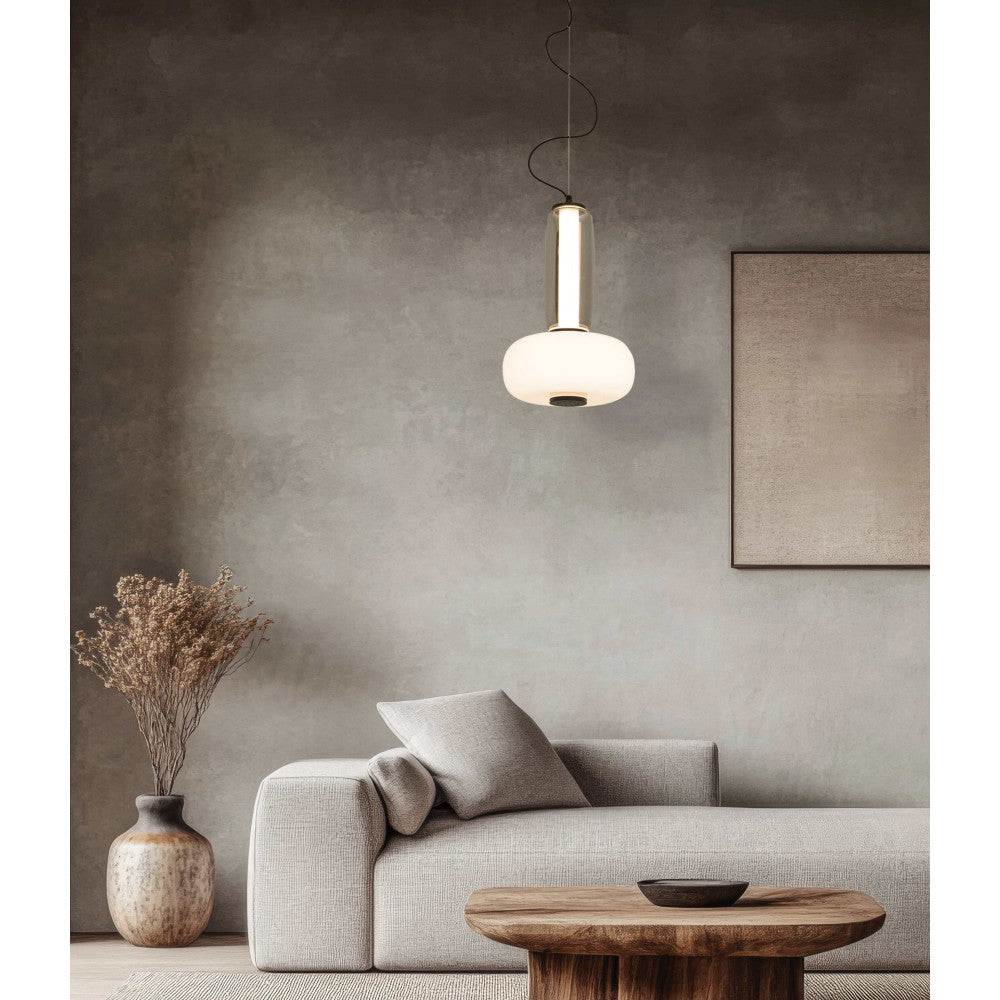 Suspension ZAMBELIS D320 23W DESIGN Noir Mat 23084