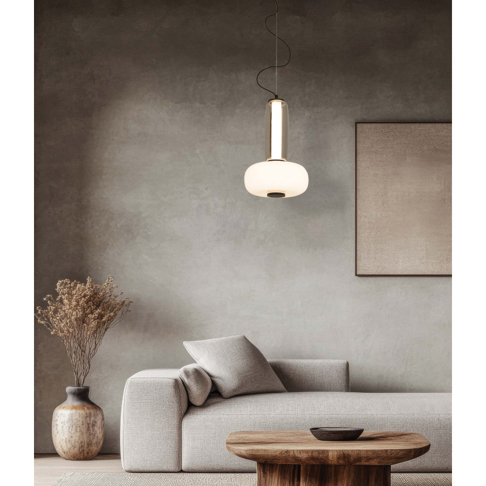 Suspension ZAMBELIS D320 23W DESIGN Noir Mat 23084