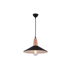 Suspension ZAMBELIS D330 E27 DESIGN Noir Mat Sans Source 180085