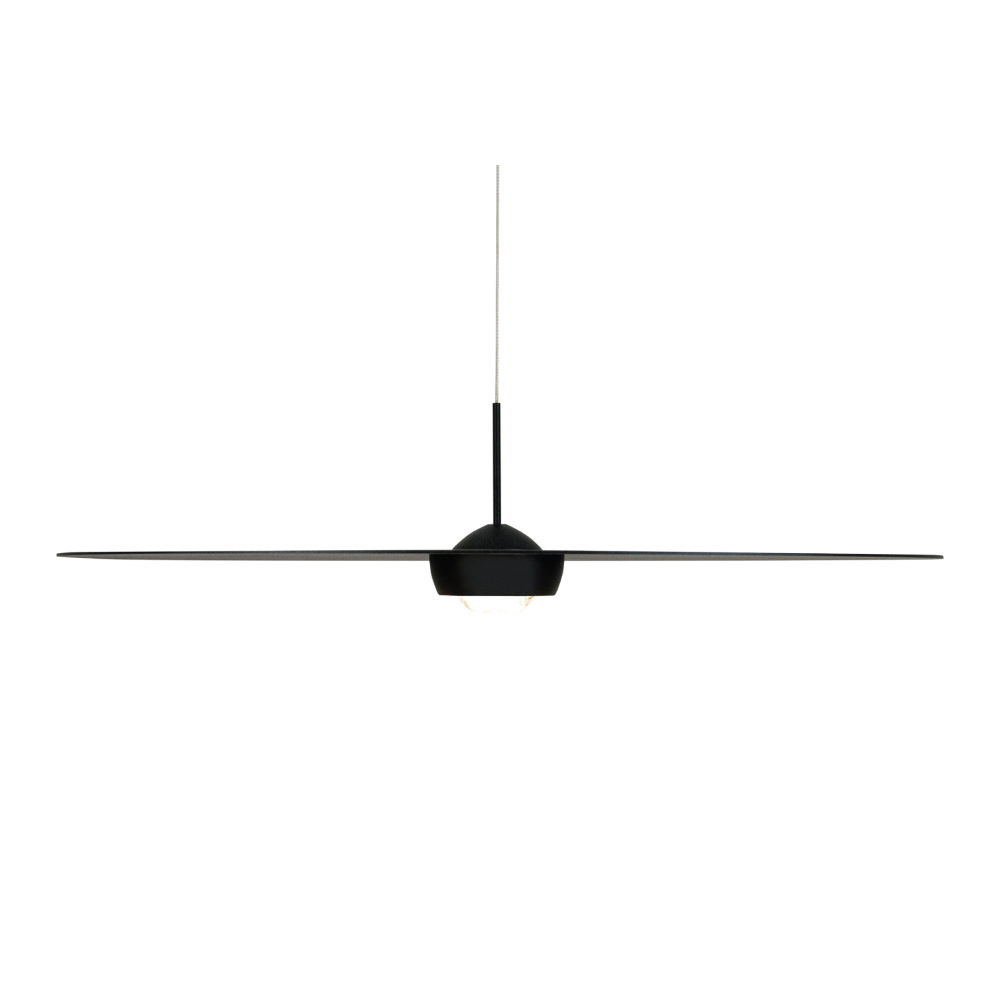 Suspension ZAMBELIS D350 21W Dimmable DESIGN Noir Sable 2585
