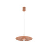 Suspension ZAMBELIS D350 21W Dimmable DESIGN Rouge Brique Sable 2586