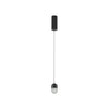 Suspension ZAMBELIS D45 7W Dimmable DESIGN Noir Sable 25140