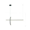 Suspension ZAMBELIS D555 41W Dimmable DESIGN Noir Mat 20128