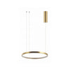 Suspension ZAMBELIS D600 34W Dimmable DESIGN Or Brosse Mat 2006
