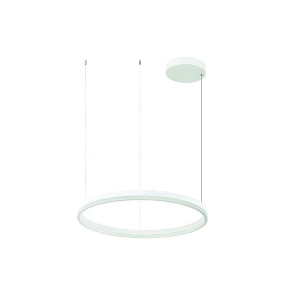 Suspension ZAMBELIS D600 42W Dimmable DESIGN Blanc Mat 20261