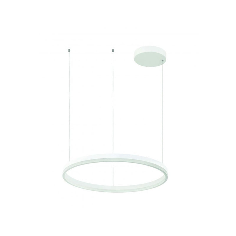 Suspension ZAMBELIS D600 42W Dimmable DESIGN Blanc Mat 20261