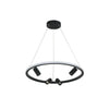 Suspension ZAMBELIS D600 52W DESIGN Noir Mat FS