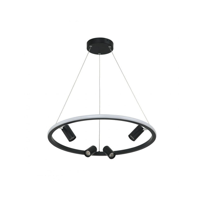Suspension ZAMBELIS D600 52W DESIGN Noir Mat FS