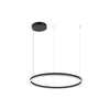Suspension ZAMBELIS D800 55W 4000K Dimmable DESIGN Noir Mat FS