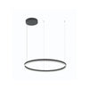 Suspension ZAMBELIS D800 57W Dimmable DESIGN Noir Mat 20262