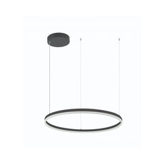 Suspension ZAMBELIS D800 57W Dimmable DESIGN Noir Mat 20262