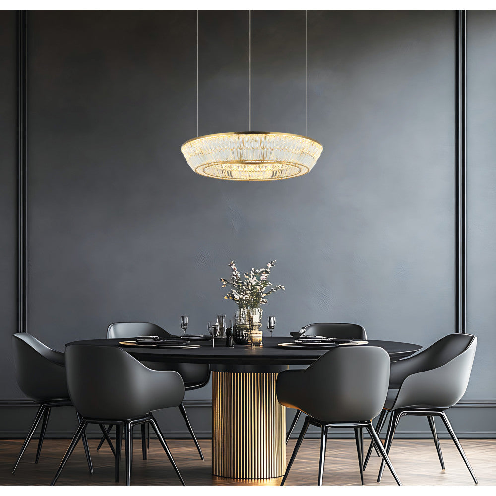 Suspension ZAMBELIS D800 55W Dimmable DESIGN Bronze 23048